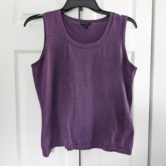 Lafayette 148 New York  Silk  Sleeveless Top - Picture 5 of 11